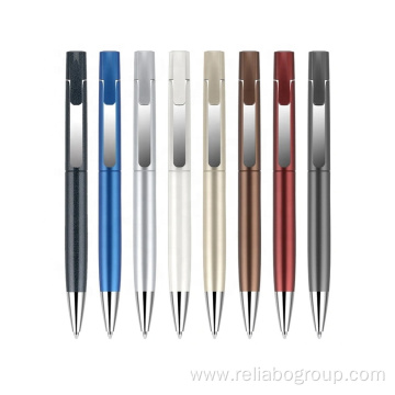 Metal Clip Pens Business Simple Ballpoint Pen